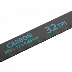 Полотна для ножовки по металлу, 300 мм, 32TPI, Carbon, 2 шт., Gross