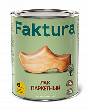 FAKTURA Лак паркетный глянцевый уретан-алкидный,0,7л (6шт/уп)