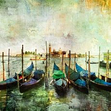 Картина на досках 30х40см Венеция Моретти