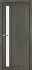 Принцип дверное полотно экошпон со стеклом Лайт-22 Дуб Неаполь 900х2000мм