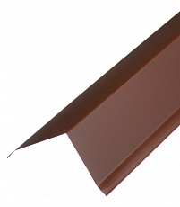 Планка карнизная полимер 80х2000мм, коричневый