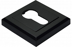 Накладка на ключевой цилиндр MORELLI  MH-KH-S BL, квадратная (черный)