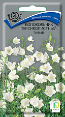 Семена Колокольчик персиколистный Белый цв/п 0,05 г Поиск