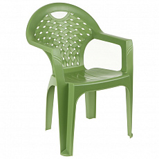 Кресло зеленое/пластик М2609