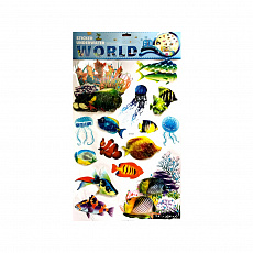 Набор декоративных наклеек Люкс мини "Морской Мир"