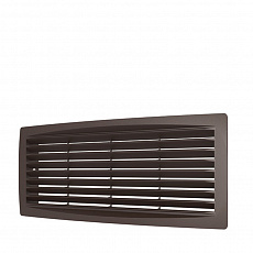 Решетка вентиляционная дверная 300 х 135 мм коричневая Era 3013,5ДП кор