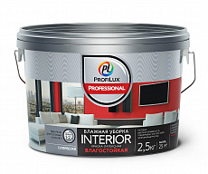 ProfiluxProfessional краска INTERIOR ВЛАЖНАЯ УБОРКА латексная для стен и потолков,  2,5кг